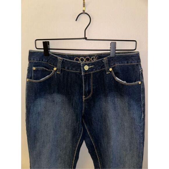 Women's Coogi Jeans Strait Leg Dark Wash 11/12 - Picture 2 of 5
